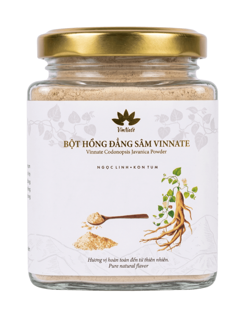 Bột Hồng Đẳng Sâm Vinnate - Hũ 100gr