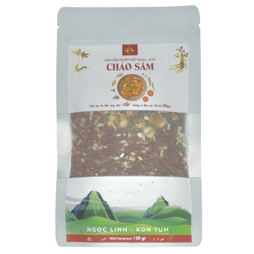 Cháo sâm NgoLi Vinnate - Gói 120gr