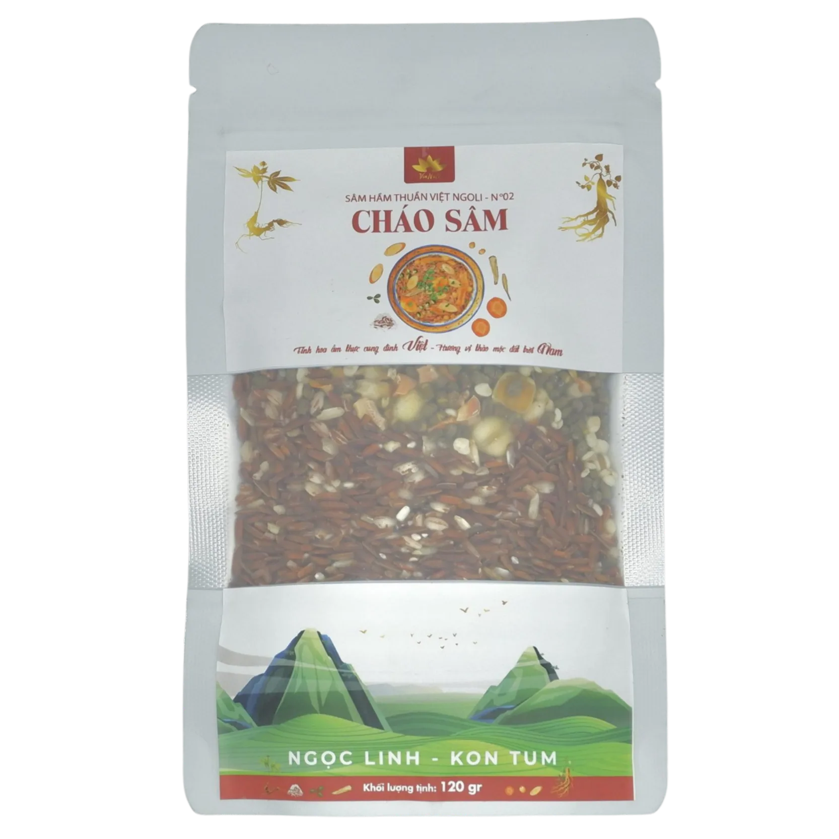 Cháo sâm NgoLi Vinnate - Gói 120gr