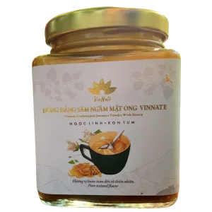 Hồng Đẳng Sâm ngâm mật ong Vinnate - Hũ 250gr