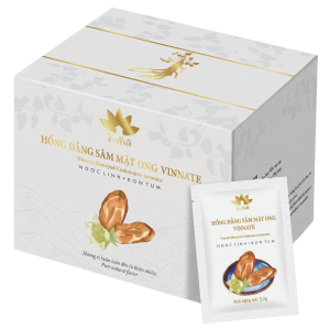 Hồng Đảng Sâm ngâm mật ong Vinnate – Hộp 30 gói x 3,2gr