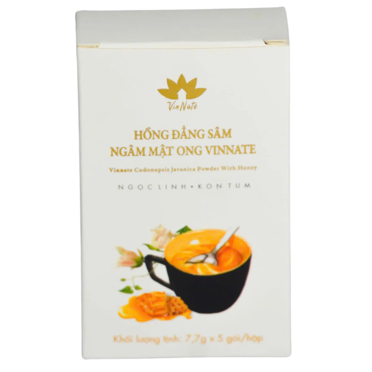 Hồng Đẳng Sâm ngâm mật ong Vinnate - Hộp 5 gói x 7,7gr - Ảnh 2
